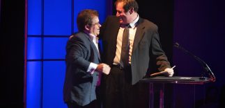 Patton Oswalt and Richard Kind