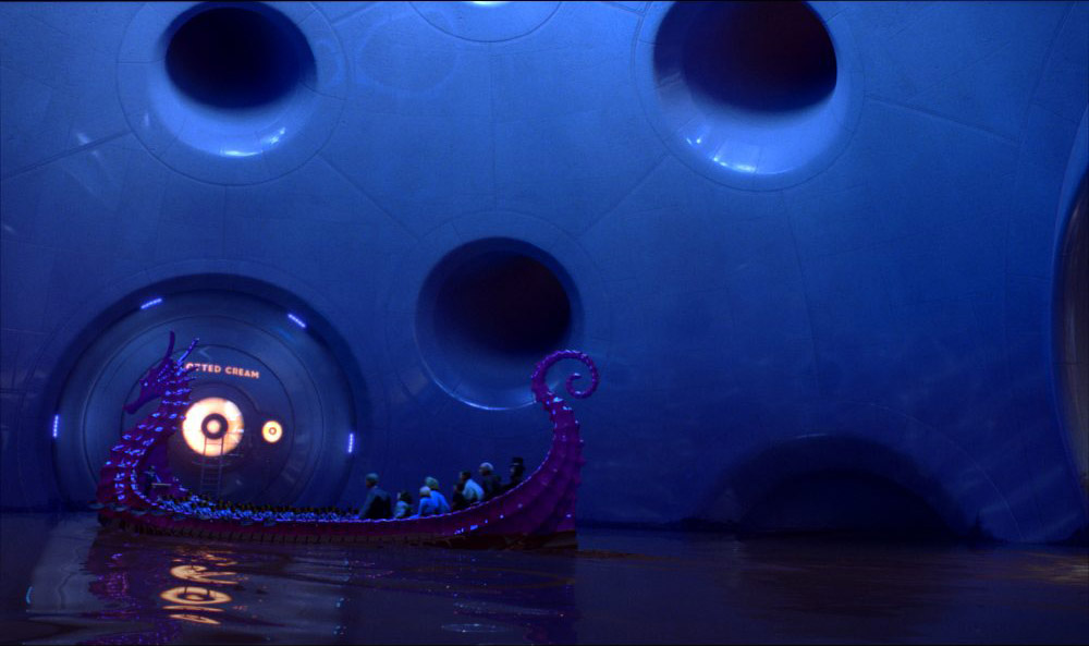 Charlie And The Chocolate Factory Boat Scene Charlie and Inside the Factory | fxguide