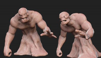 ZBrush sculpted James.
