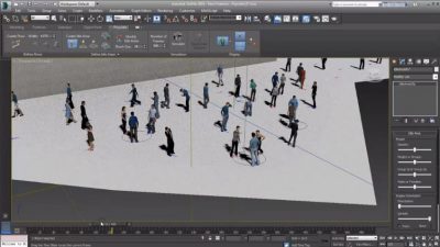 The Populate tool in 3ds Max is part of the new changes.