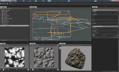 A screenshot from Substance Designer 3.