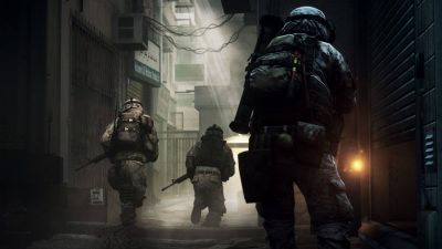A still from Battlefield 3.