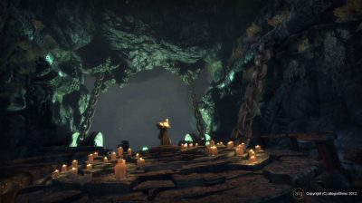 beneath