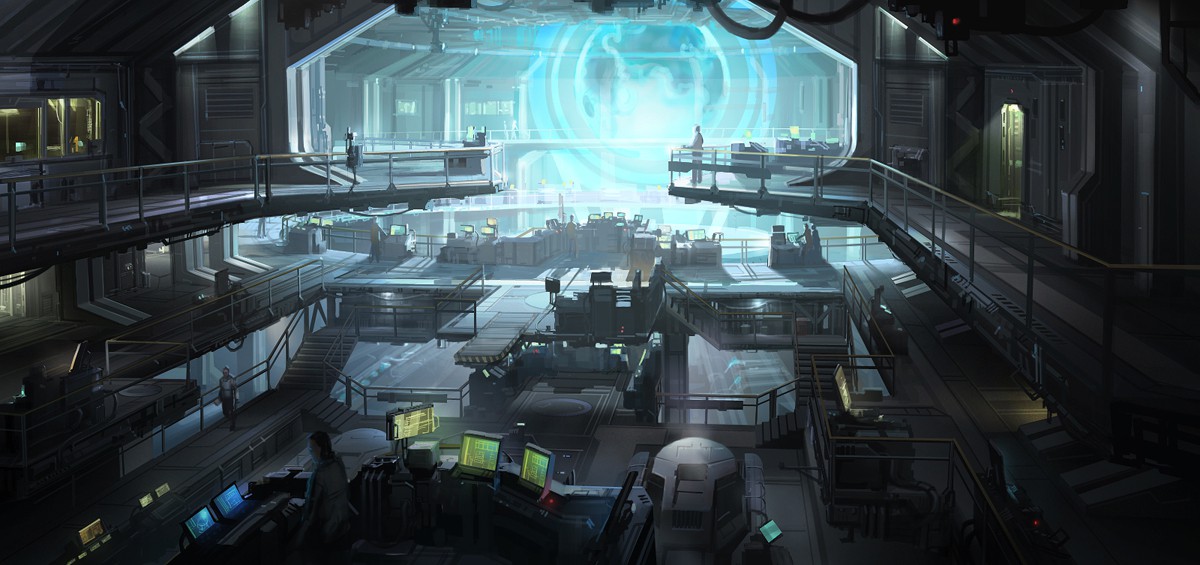 Game Maker Spaceship Engine Room