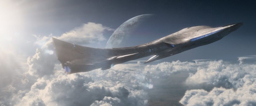 Pixomondo handled spaceship shots for the film.