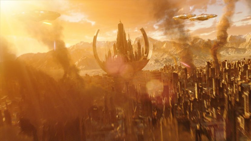The Gallifrey Citadel.