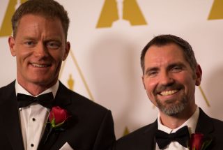 Eric Veach (L) and
