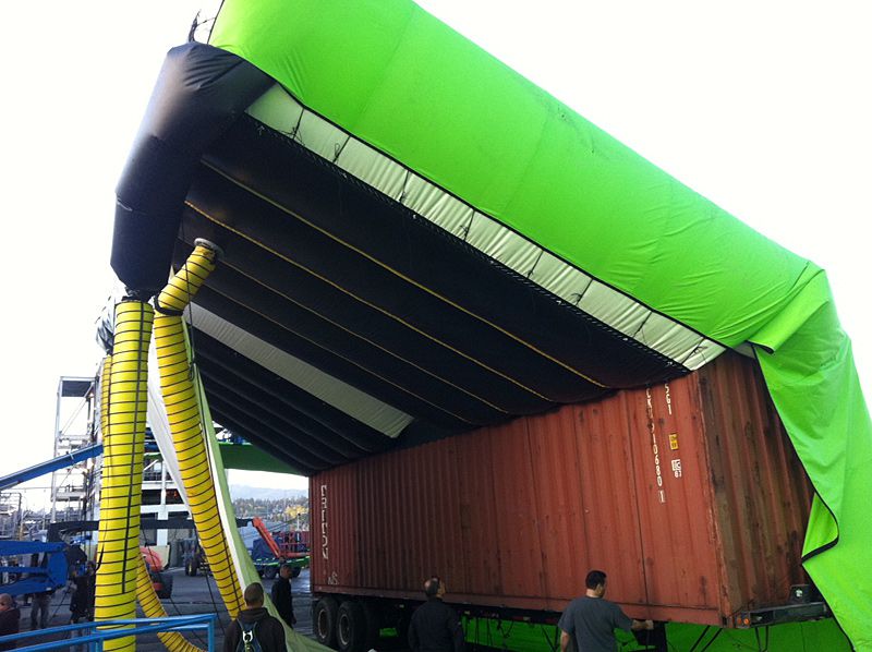The Airwall takes shape.