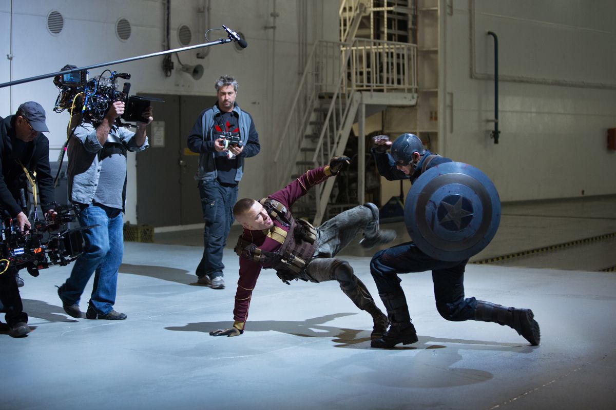 Captain America Winter Soldier Scarlett Johansson Stunt Double