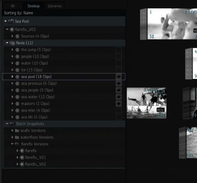 The new Desktop includes Batch & Batch Snapshots as well as Reels.
