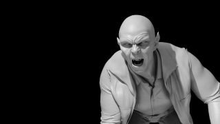 Gray shaded model.