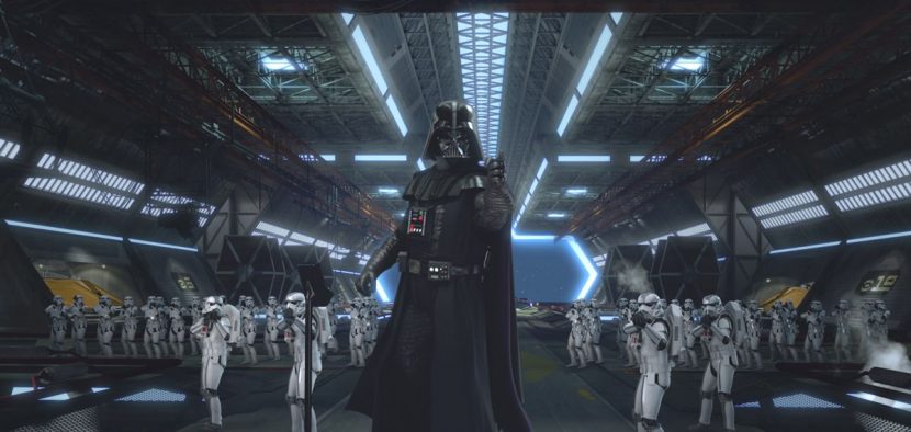 Darth Vader is one of the digital characters ILM created.