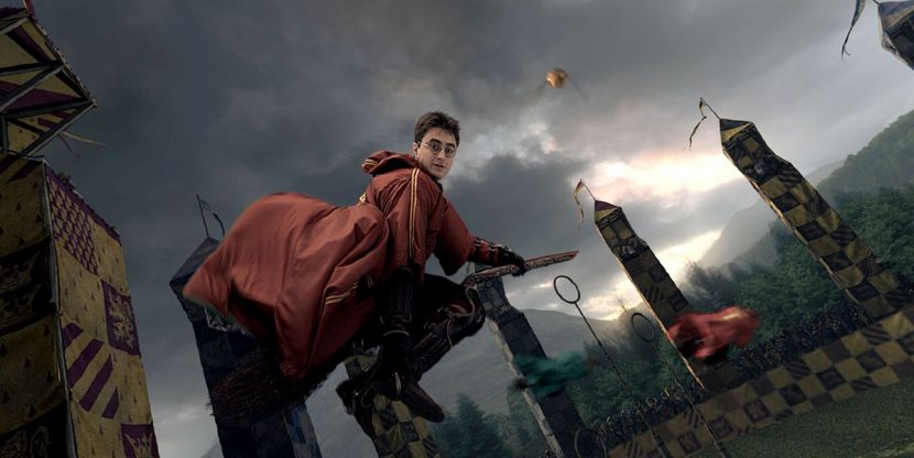 Audiences join Harry Potter on a Quidditch and broomstick adventure in this attraction.