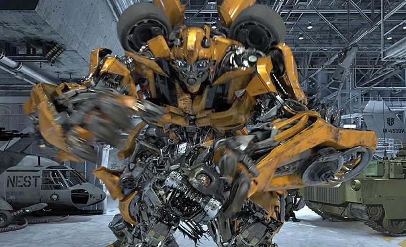Bumblebee is a key character in the ride film.