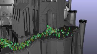 Castle animation.
