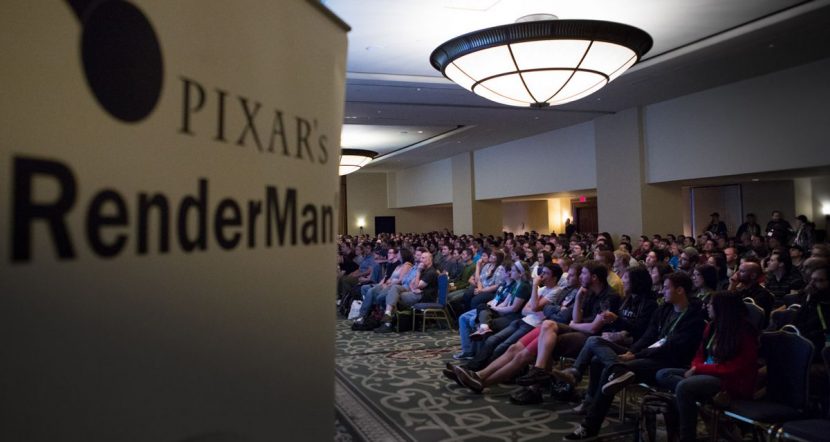 At Pixar's RenderMan User Group. 