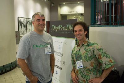 Doug Epps and Larry Cutler - 2 of the organizers of DigiPro 2014