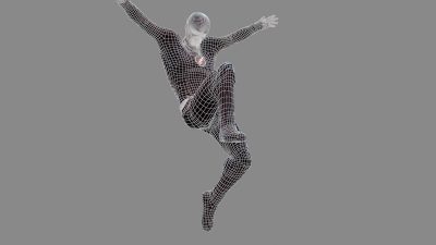 CG wireframe for Flash.