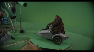 Greenscreen shoot - Hagrid.