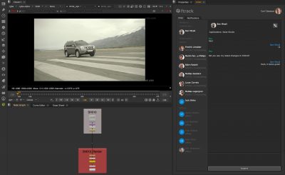 Chat functionality that debuts in Nuke Studio