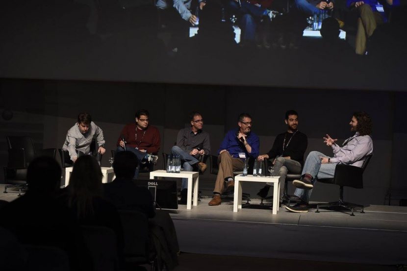 The panel. Photographer: Reiner Pfisterer.