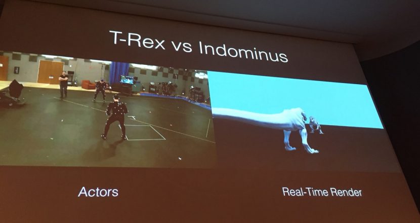 The fight sequence and mocap stage.