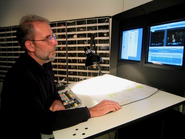Murch editing Cold Mountain (2003).