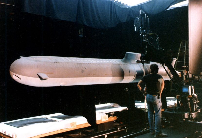 ILM's miniature sub from The Hunt From Red October.