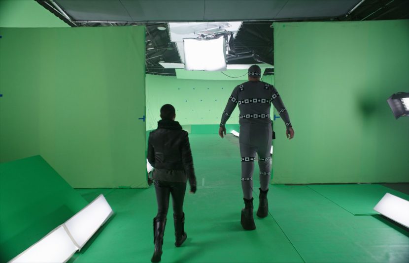 Greenscreen plate - Colossus and NTW.
