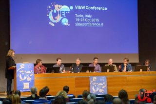 A panel at VIEW Conference 2015.