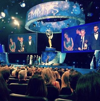 Posted on their Instagram account from the Emmys