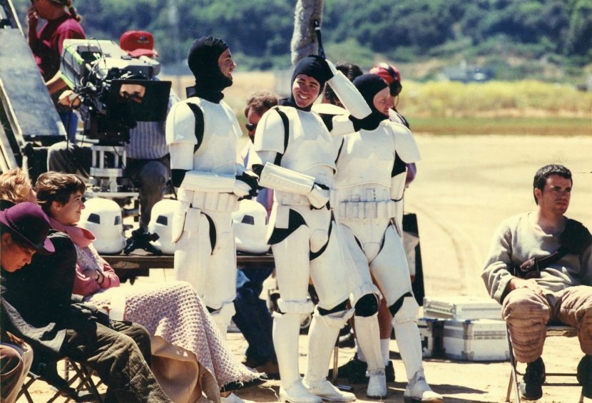 The vfxshow's Matt Wallin as a Stormtrooper in a galaxy far far away.