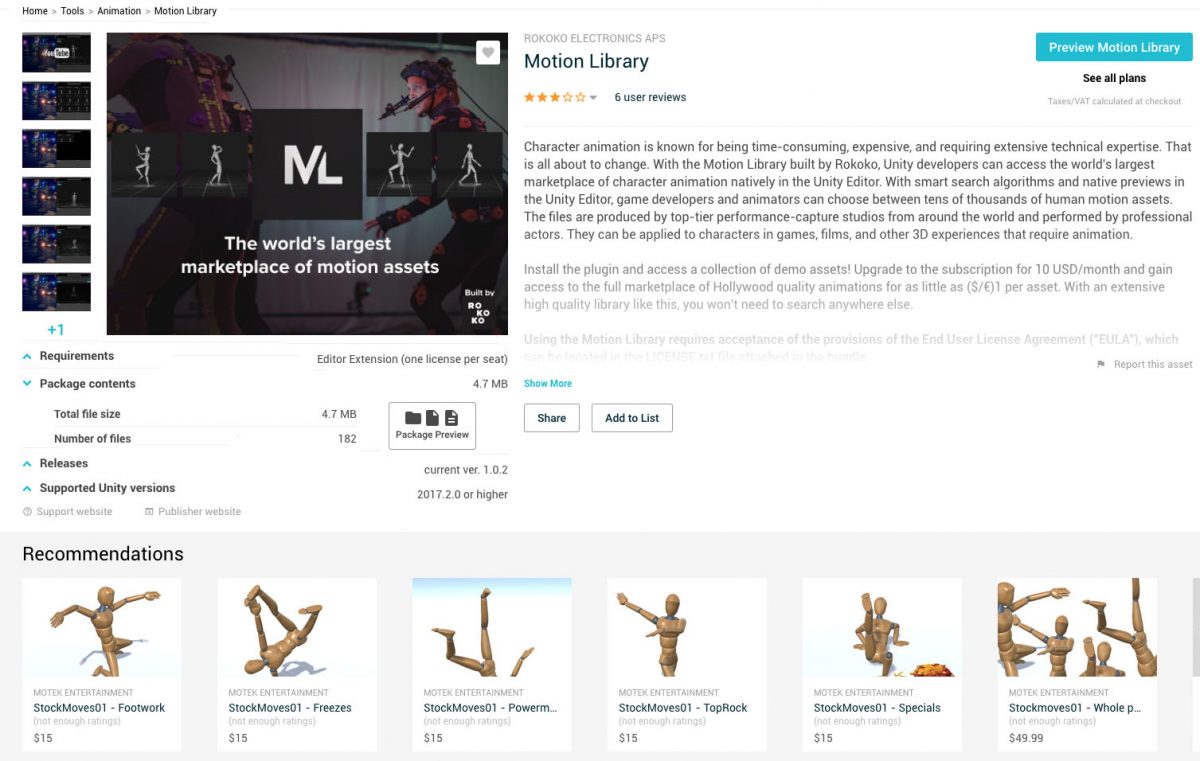 New Motion Capture Library fxguide