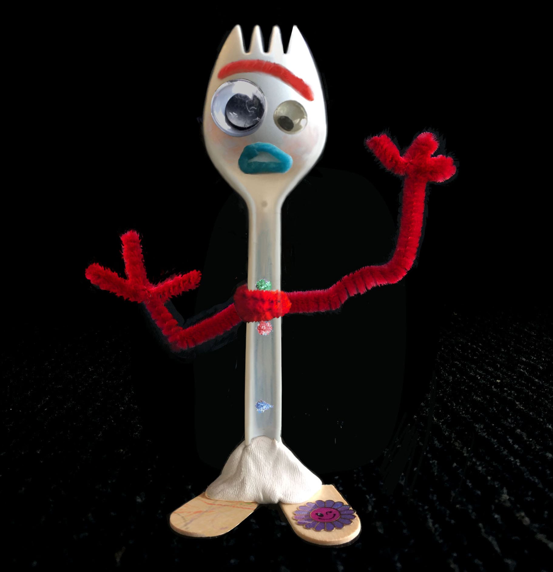 TOY STORY 4 - Development art of Forky by Albert Lozano. 