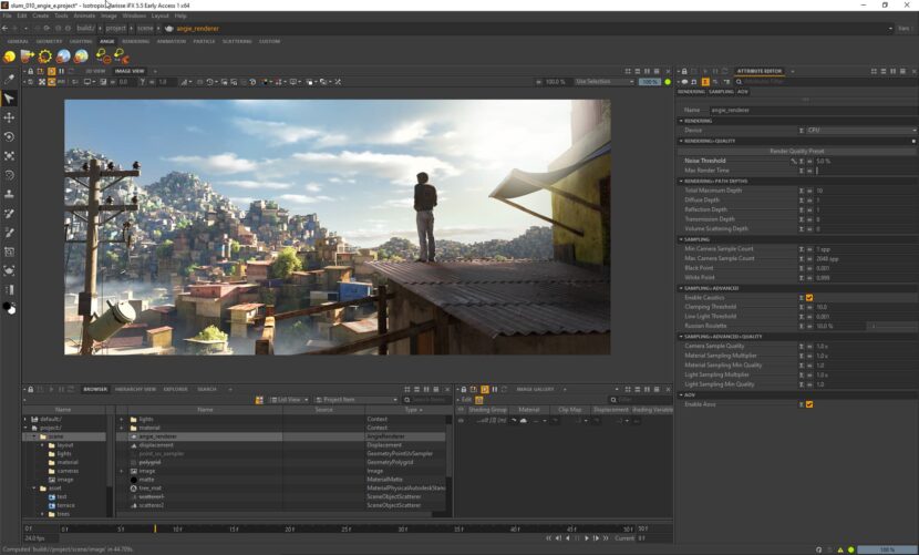 Angie Hybrid Renderer from Isotropix – fxguide 7